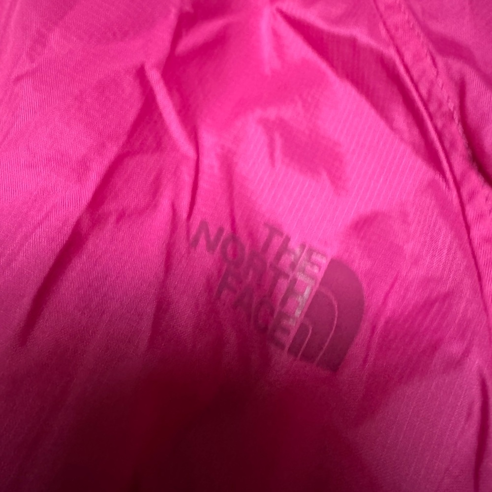 The North Face pink windbreaker Jacket size large women’s - Picture 8 of 8